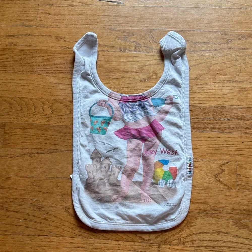 Key West Kids Bib - White